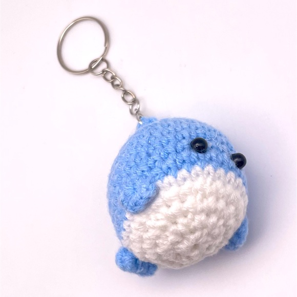 HANDMADE | Little Whale | Bag Charm | Keychain (Brand New!) 💙 - Picture 3 of 9